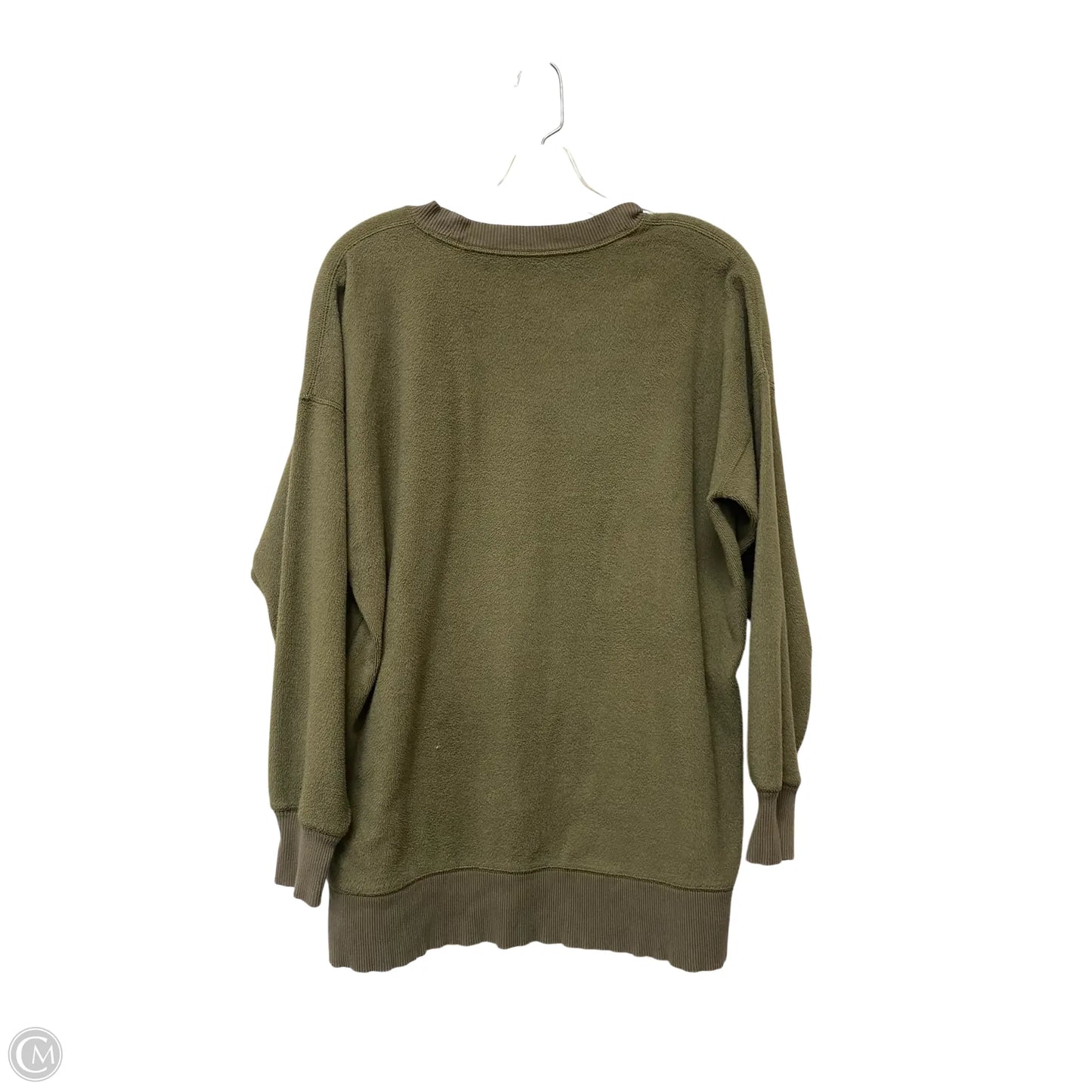 Sweatshirt Crewneck By Aerie In Green, Size: Xs