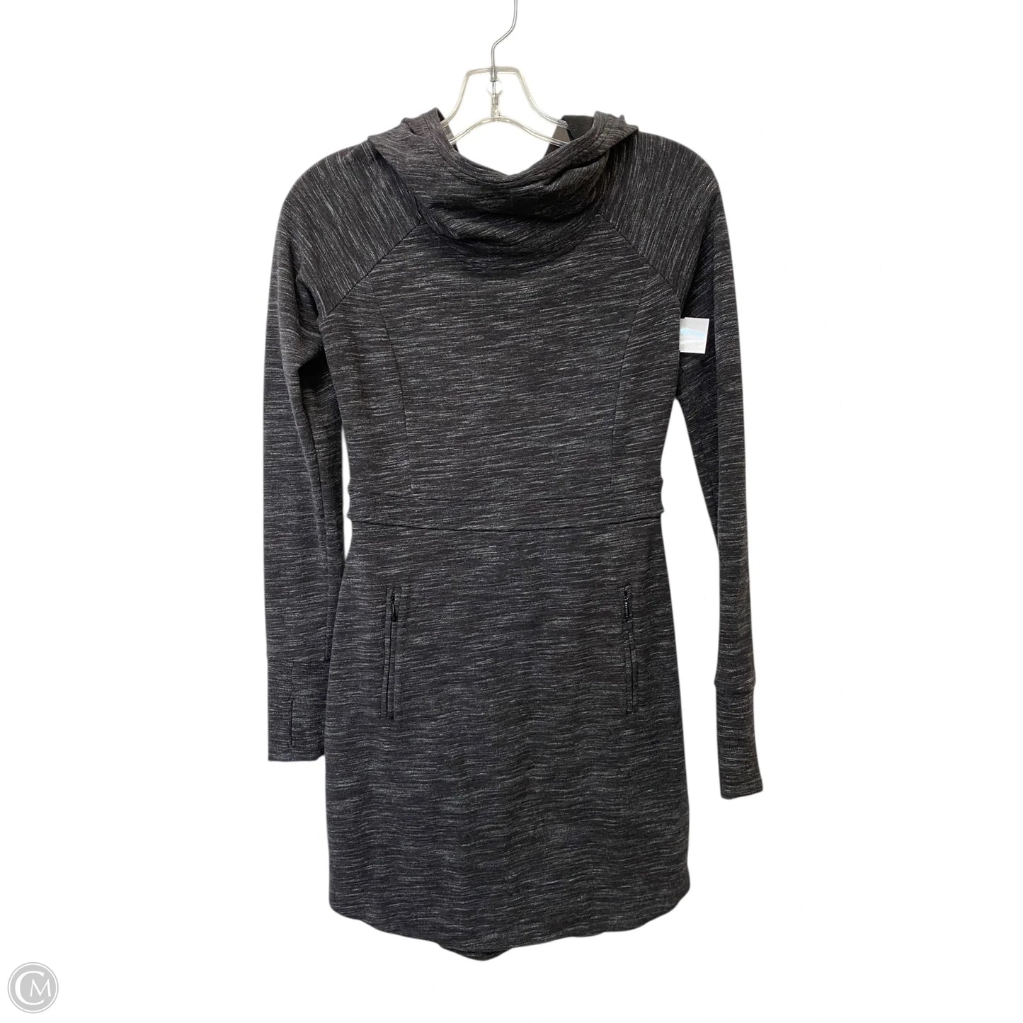 Dress Casual Midi By Athleta In Grey, Size: Xxs