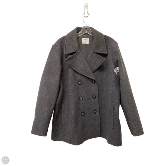 Coat Peacoat By Old Navy In Grey, Size: Xxl