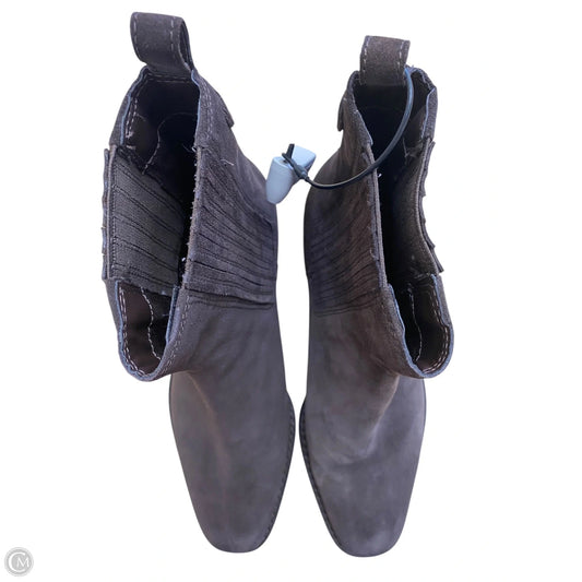 Boots Ankle Heels By Sam Edelman In Brown, Size: 7