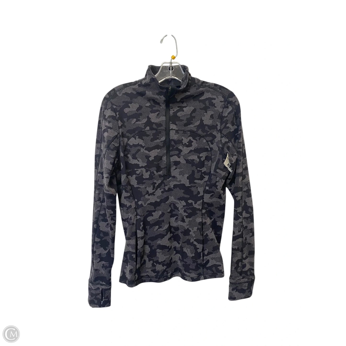 Athletic Jacket By Lululemon In Camouflage Print, Size: 12