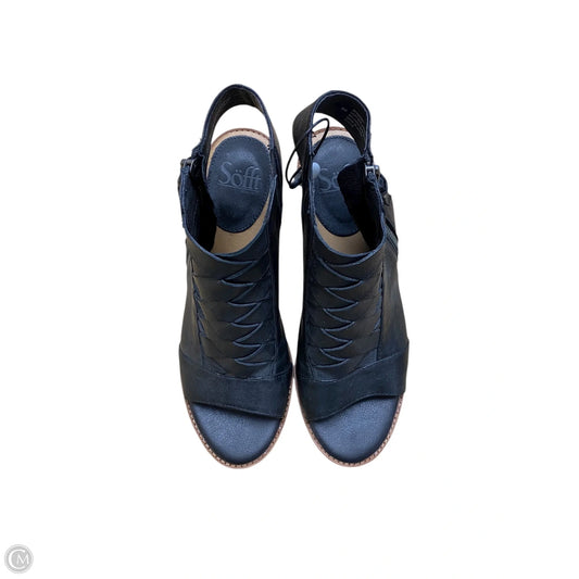 Shoes Heels Block By Sofft In Black, Size: 8