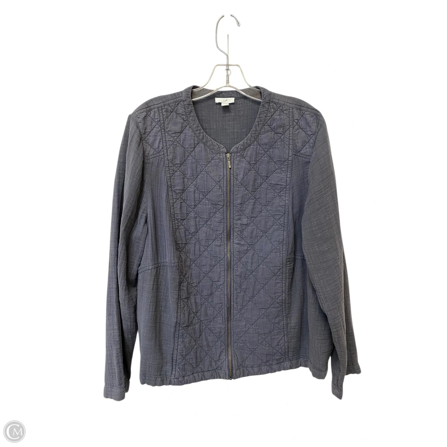 Jacket Other By J. Jill In Grey, Size: L