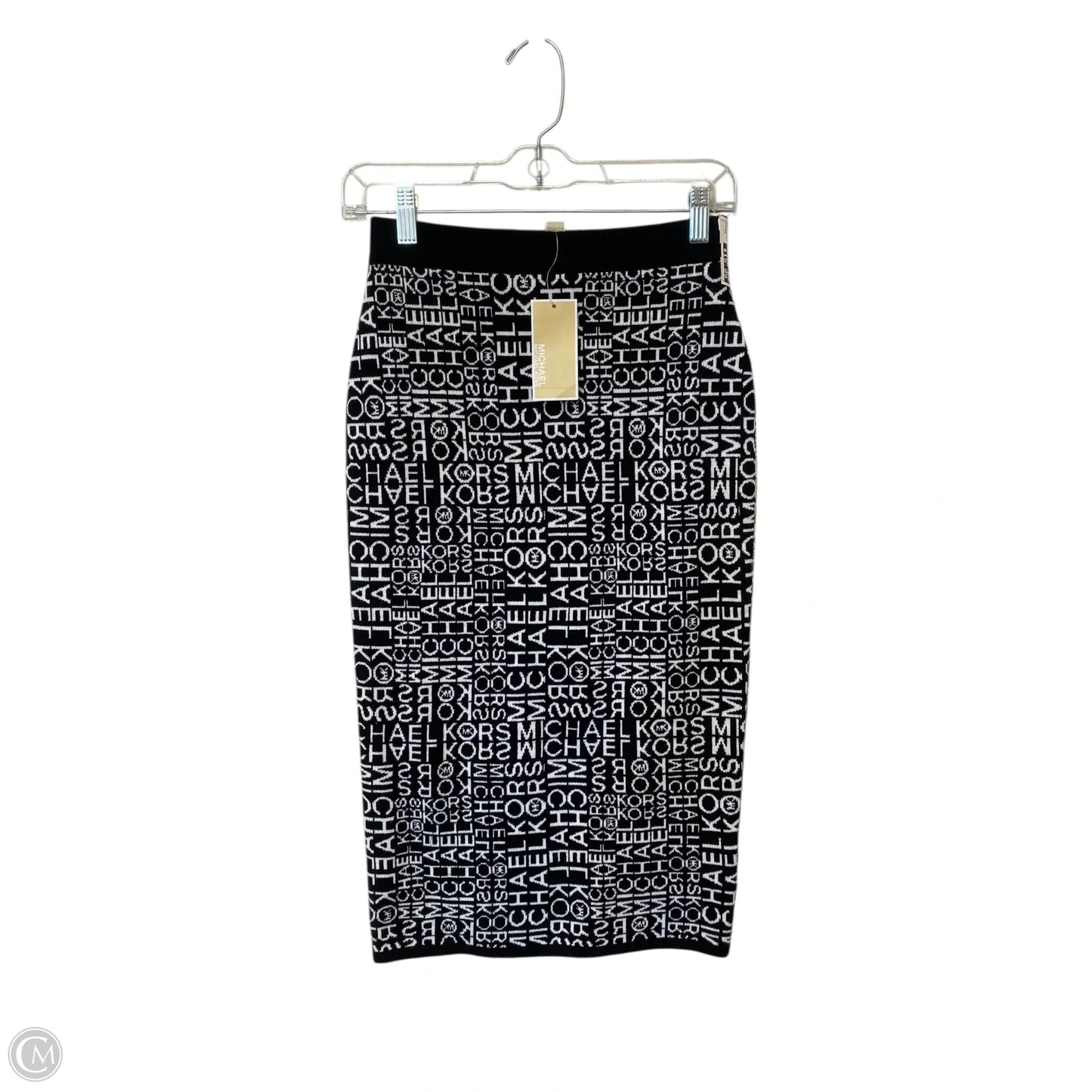Skirt Midi By Michael By Michael Kors In Black, Size: Xs