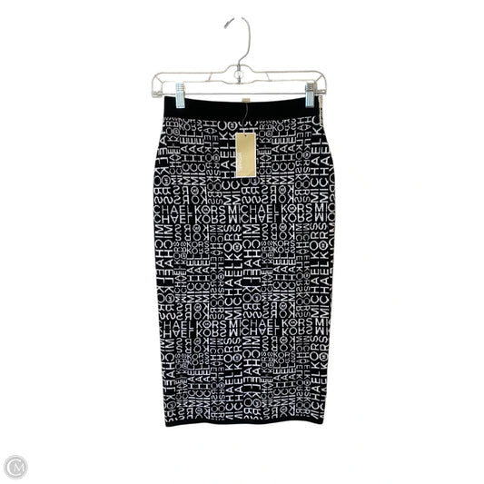 Skirt Midi By Michael By Michael Kors In Black, Size: Xs