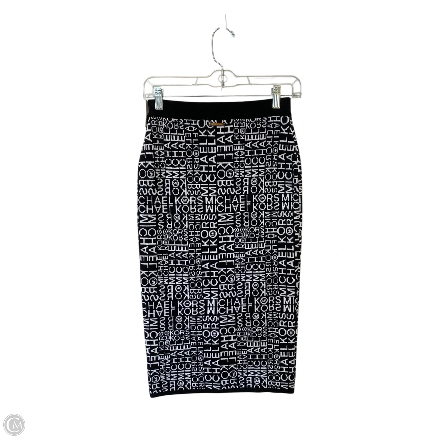 Skirt Midi By Michael By Michael Kors In Black, Size: Xs
