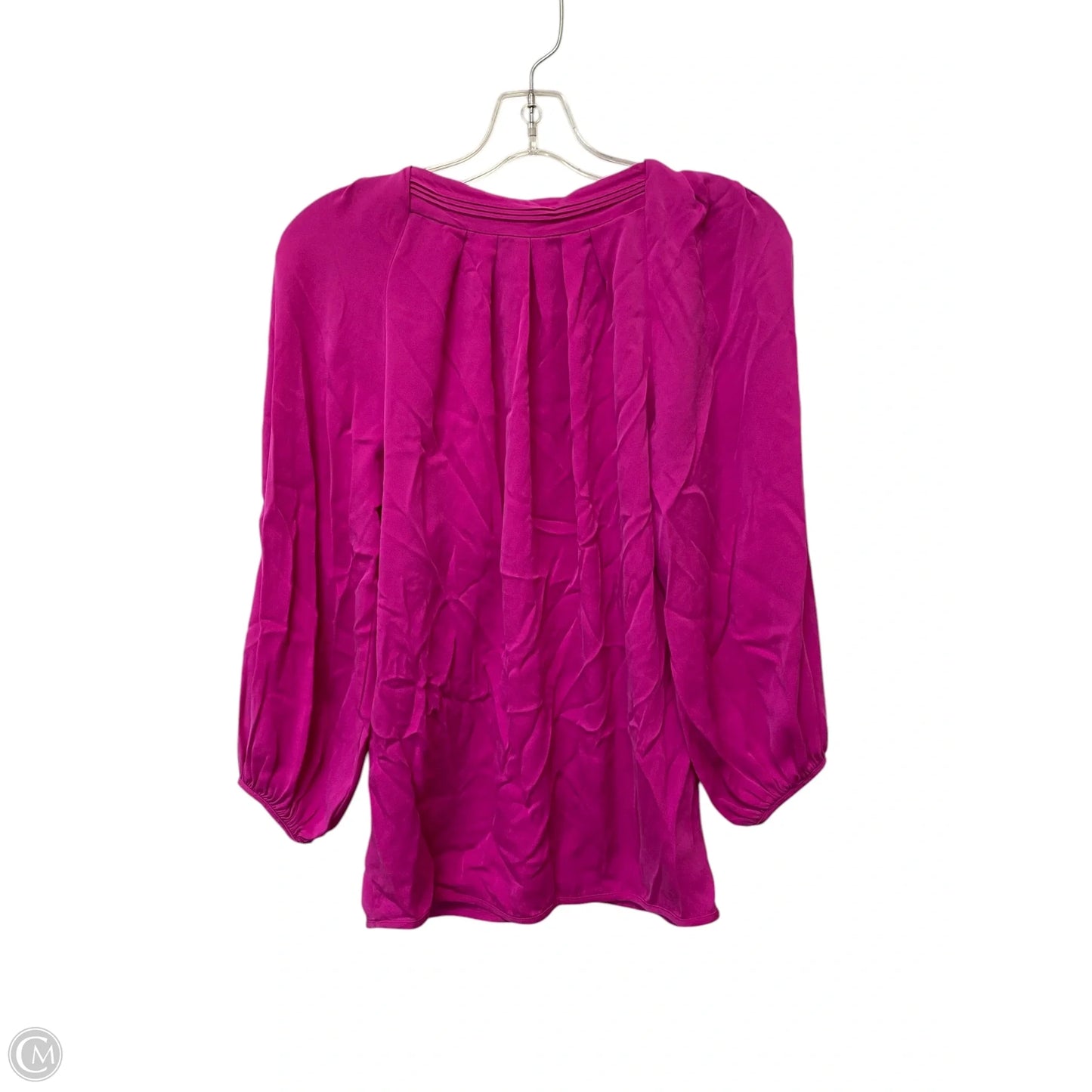 Top Long Sleeve Designer By Diane Von Furstenberg In Pink, Size: 6