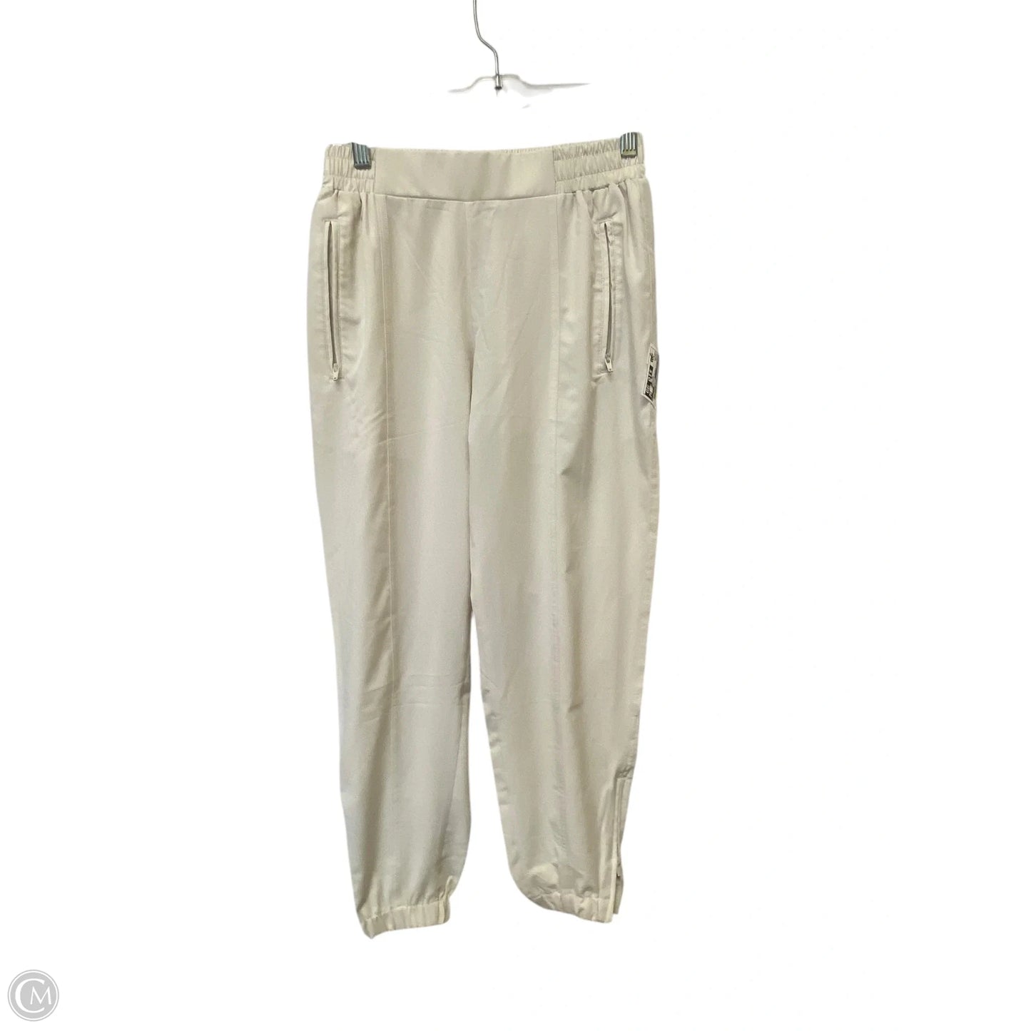Athletic Pants By Old Navy In Cream, Size: S