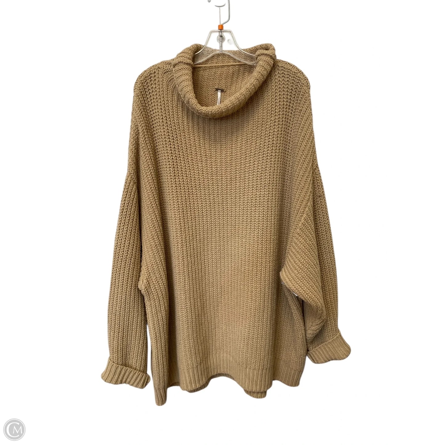 Sweater By Free People In Tan, Size: Xl