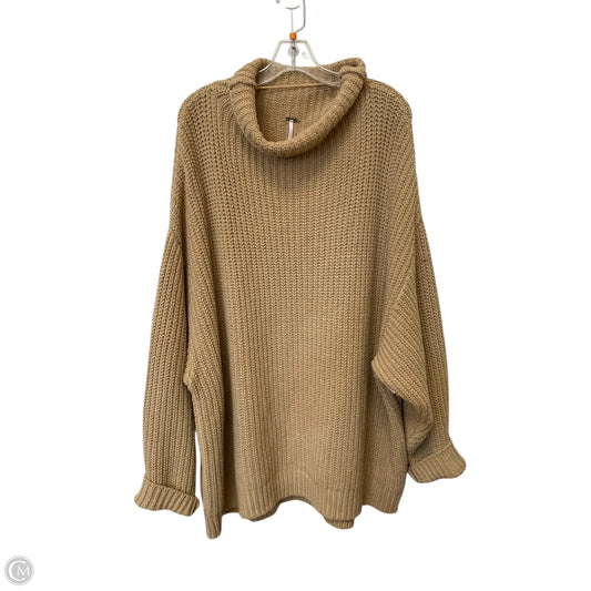 Sweater By Free People In Tan, Size: Xl