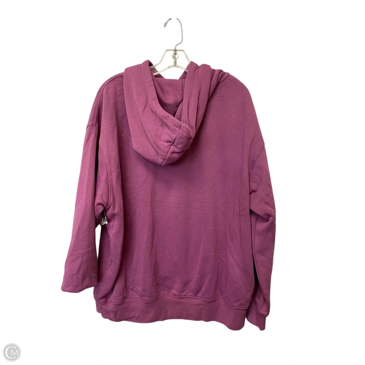 Sweatshirt Hoodie By Nike Apparel In Purple, Size: M