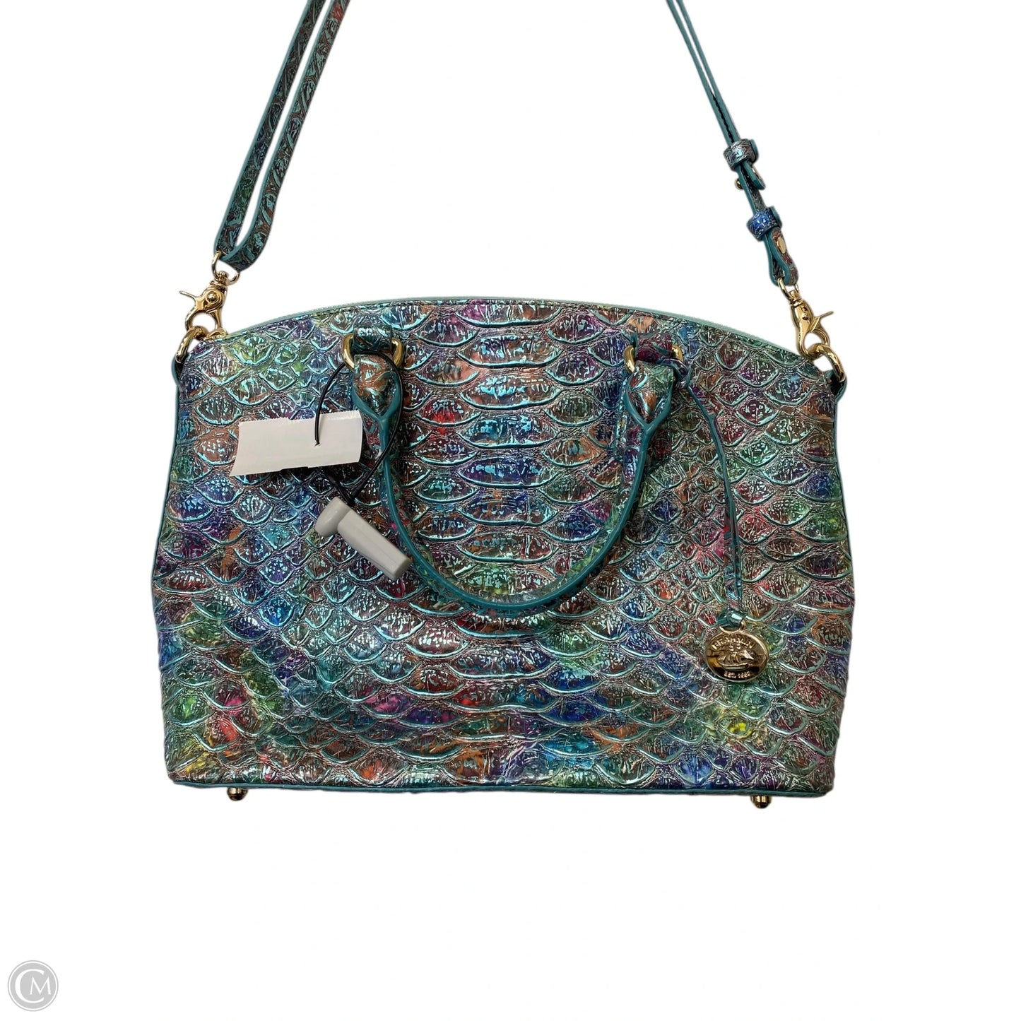 Handbag Designer By Brahmin, Size: Medium