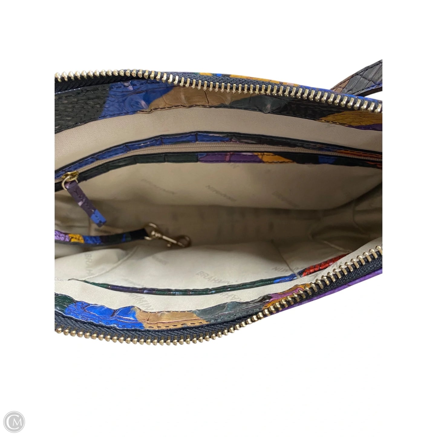 Crossbody Designer By Brahmin, Size: Medium