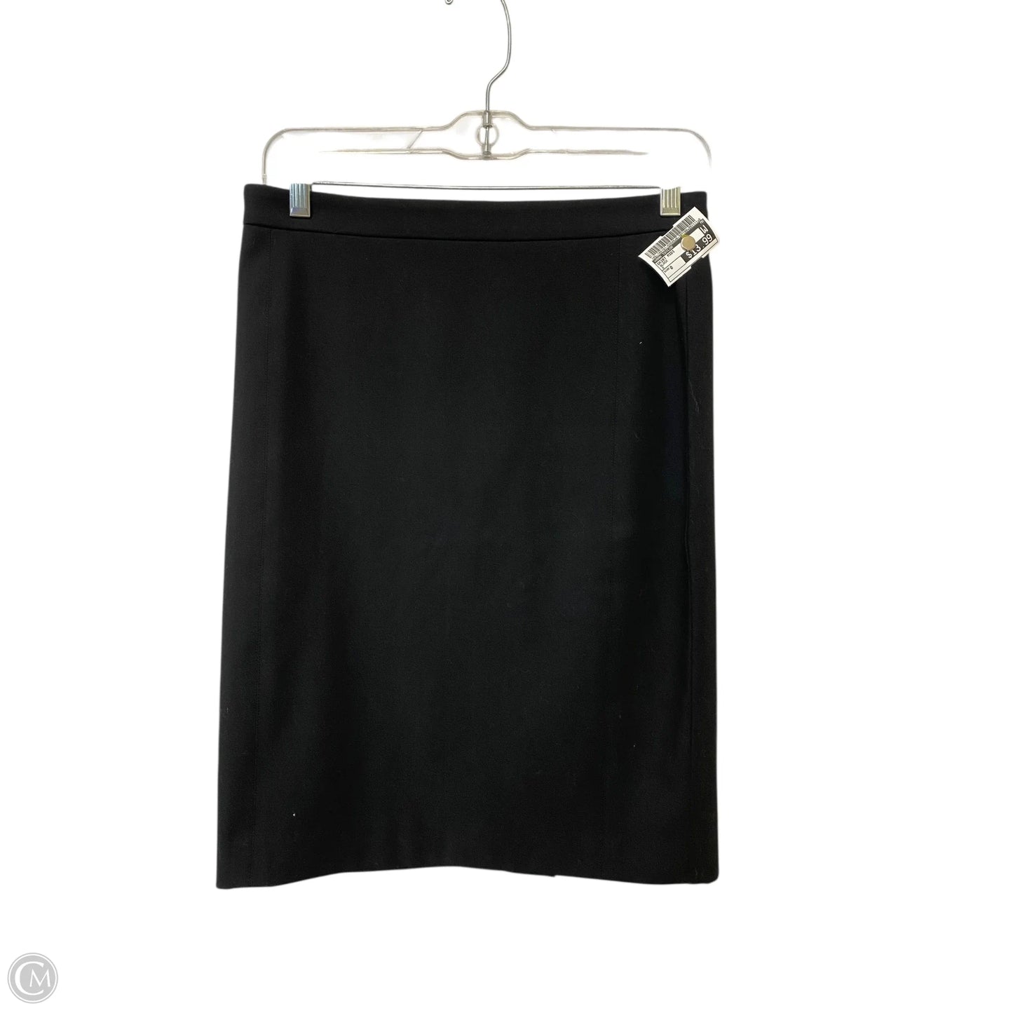 Skirt Midi By Ann Taylor In Black, Size: 0