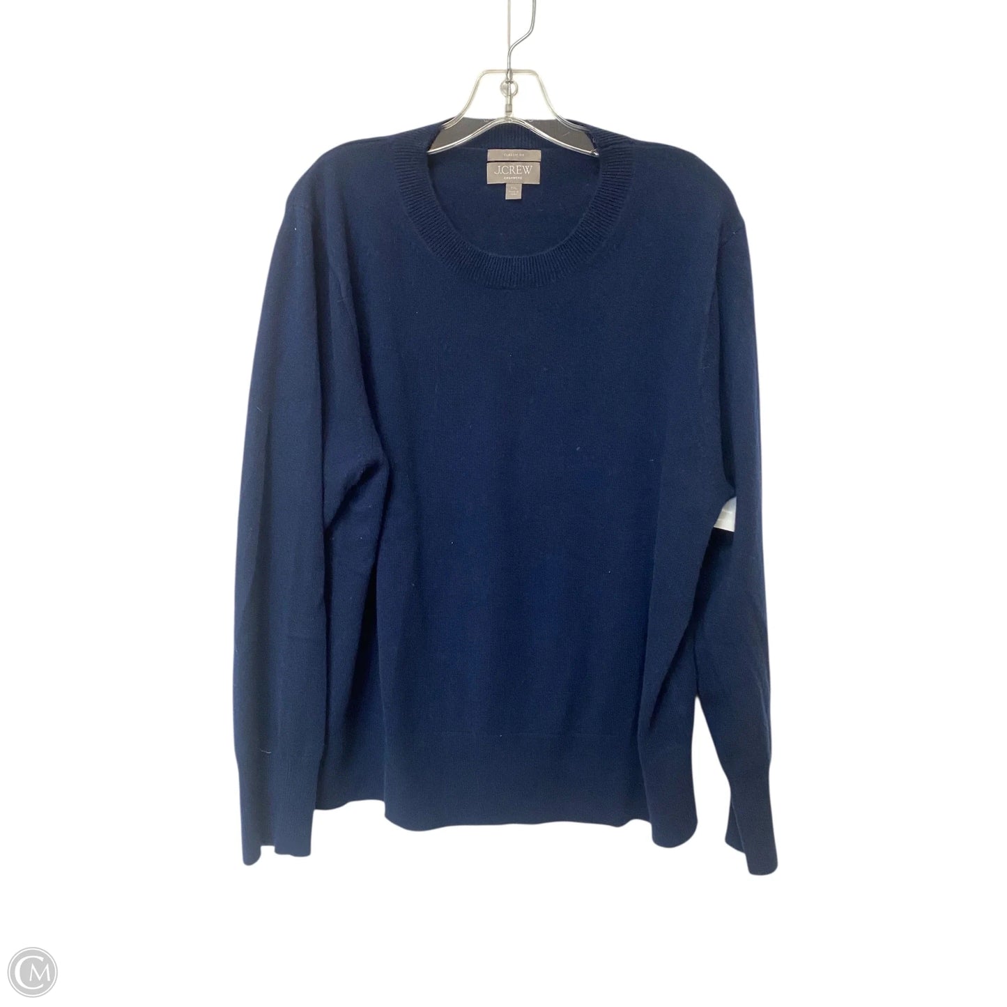 Sweater Cashmere By J. Crew In Blue, Size: Xxl