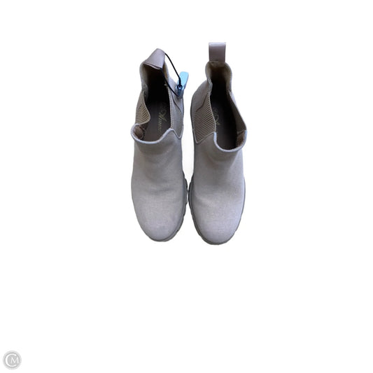 Boots Ankle Heels By Cmf In Tan, Size: 8.5