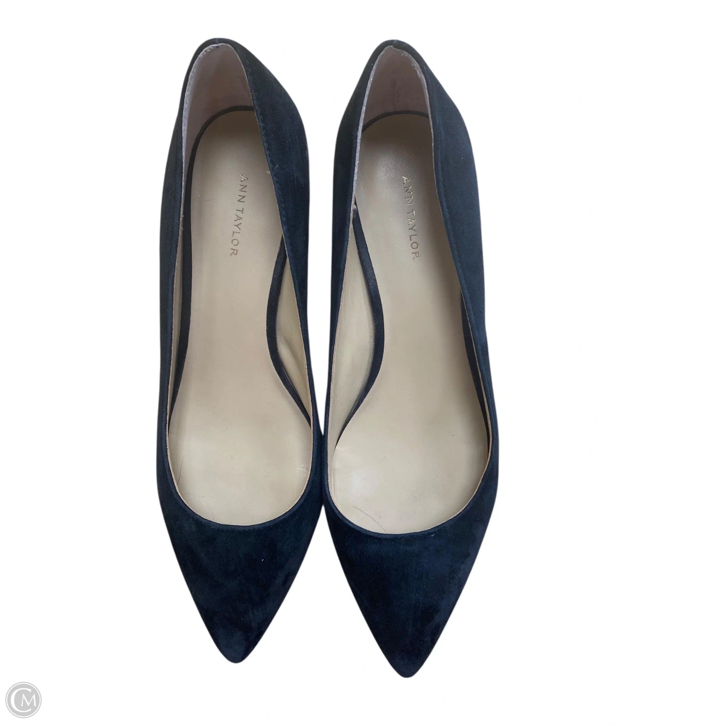 Shoes Heels Block By Ann Taylor In Black, Size: 9