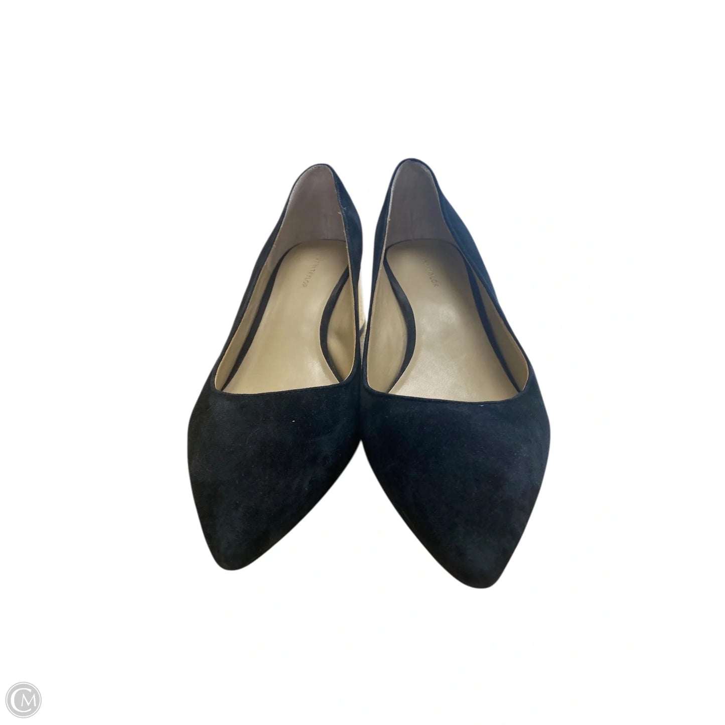 Shoes Heels Block By Ann Taylor In Black, Size: 9