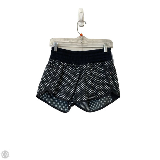 Athletic Shorts By Lululemon In Polkadot Pattern, Size: 6