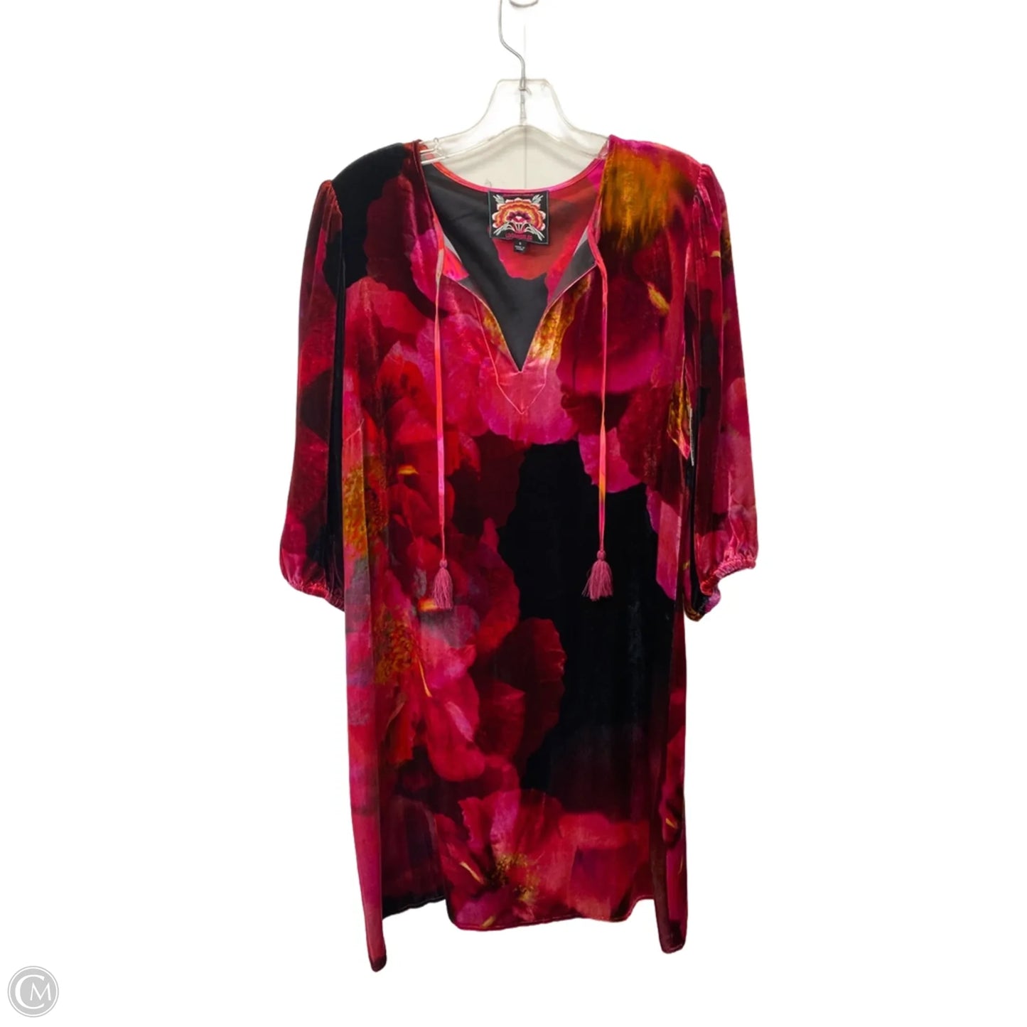 Dress Casual Midi By Johnny Was In Floral Print, Size: S