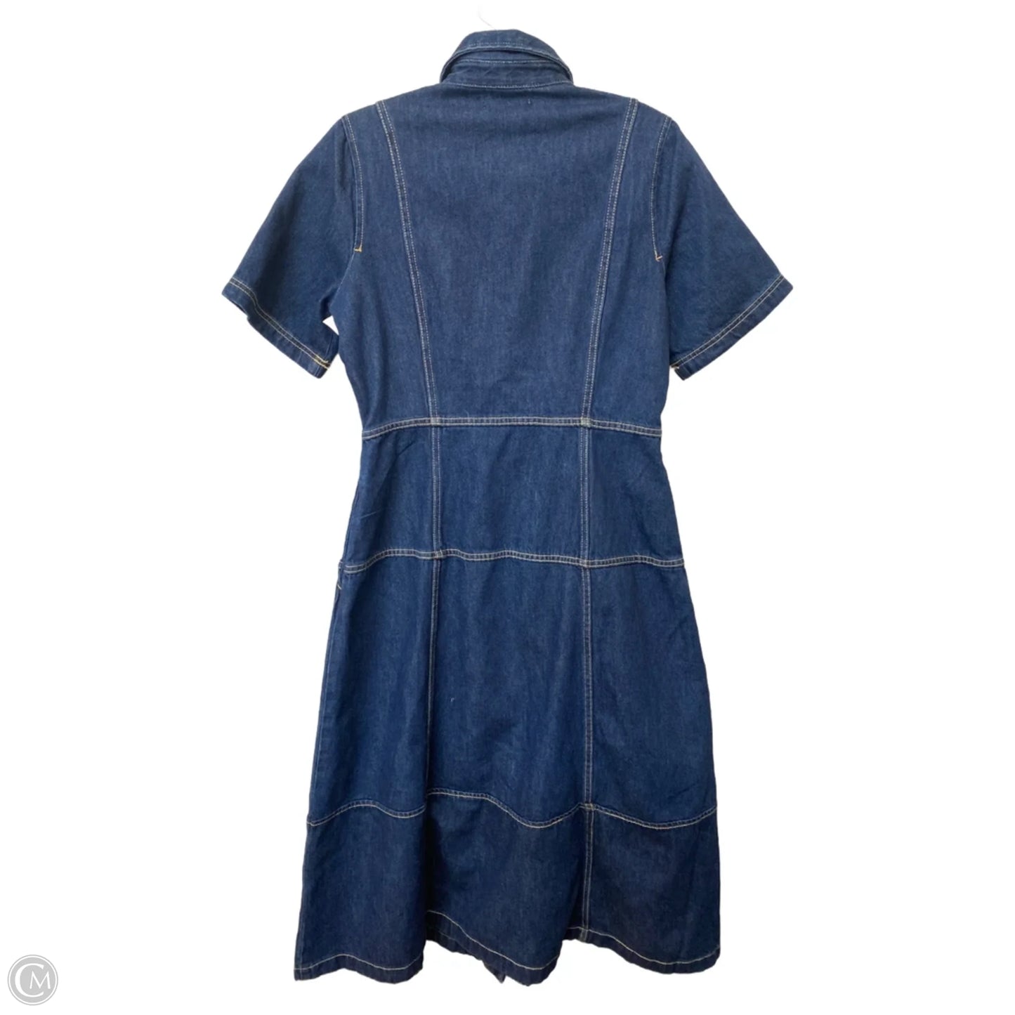 Dress Casual Maxi By Free Assembly In Blue Denim, Size: S