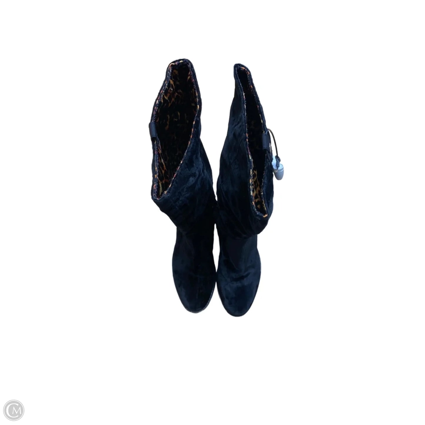 Boots Mid-calf Heels By Libby Edelman In Black, Size: 7