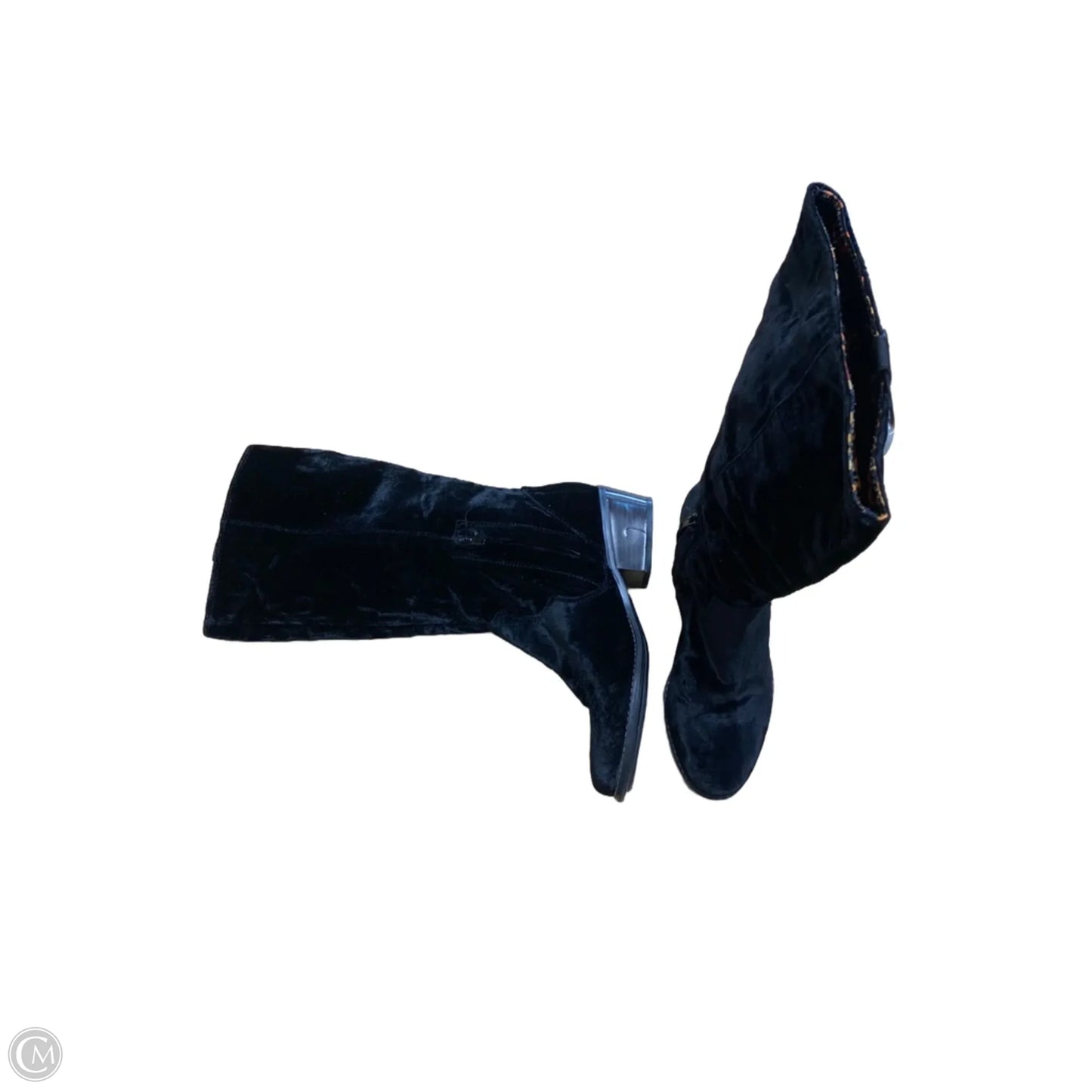 Boots Mid-calf Heels By Libby Edelman In Black, Size: 7