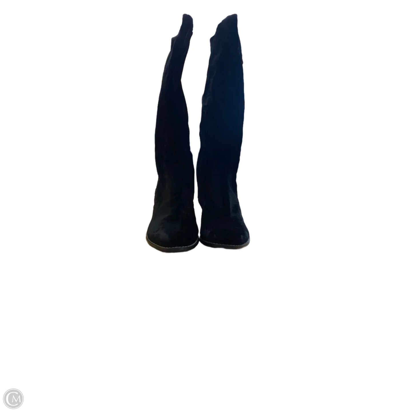 Boots Mid-calf Heels By Libby Edelman In Black, Size: 7