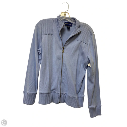 Jacket Fleece By Charter Club In Blue, Size: M
