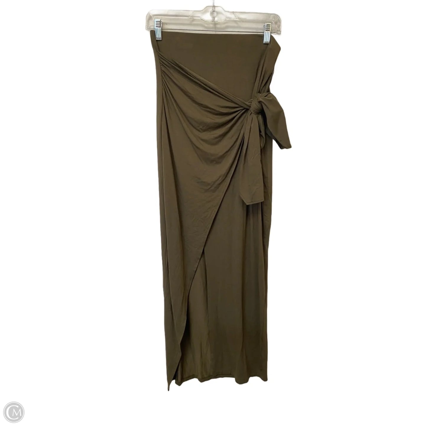 Skirt Maxi By Clothes Mentor In Green, Size: L