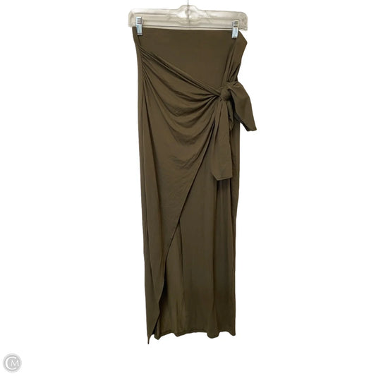 Skirt Maxi By Clothes Mentor In Green, Size: L