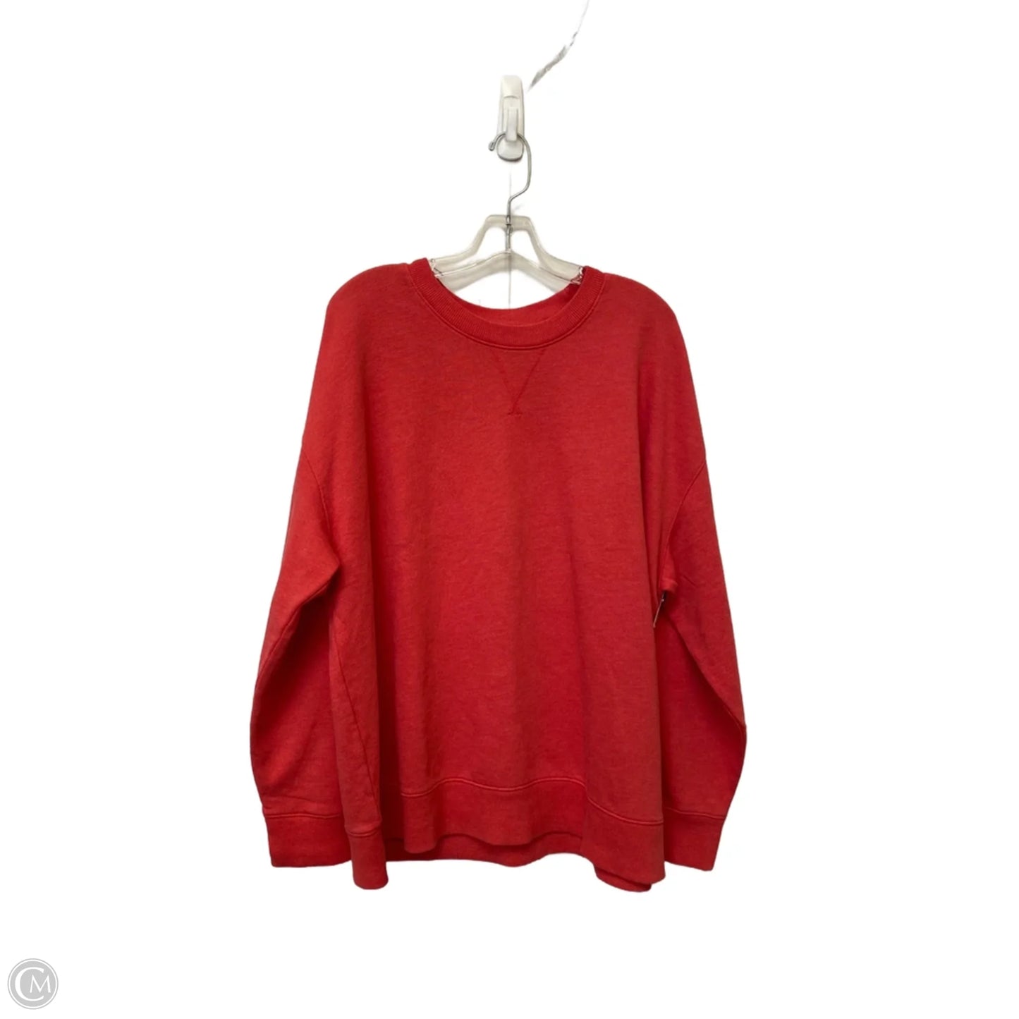 Sweatshirt Crewneck By Time And Tru In Red, Size: Xxl