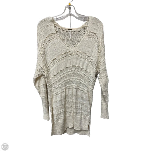 Dress Sweater By Free People In White, Size: Xs
