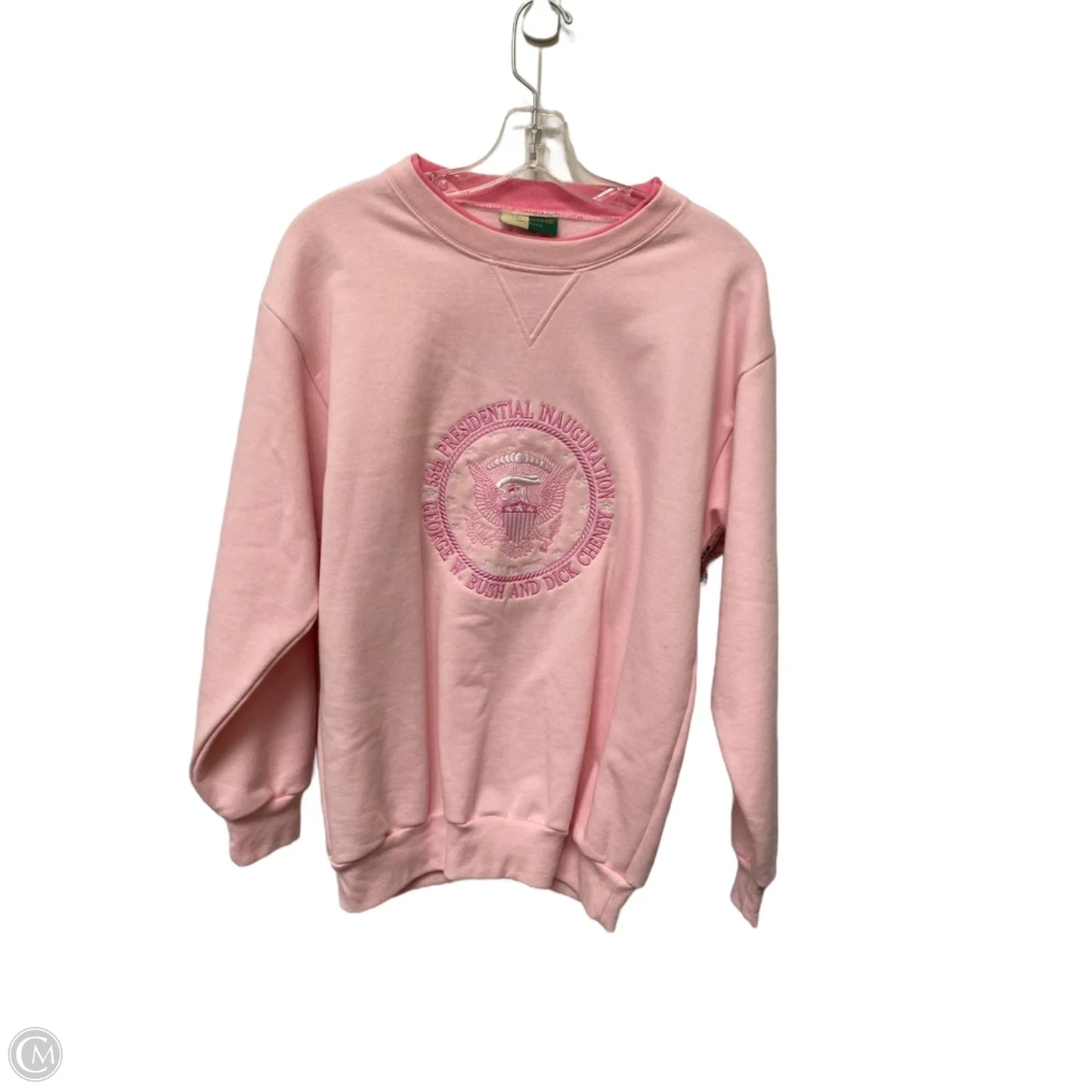 Sweatshirt Crewneck By Clothes Mentor In Pink, Size: M