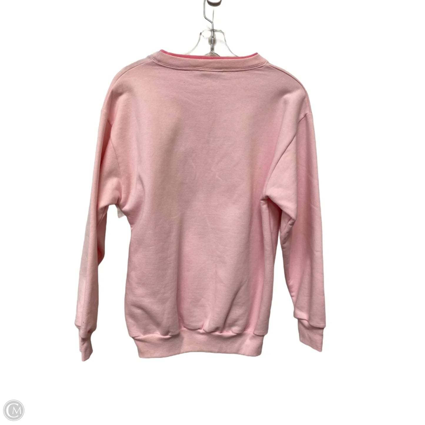 Sweatshirt Crewneck By Clothes Mentor In Pink, Size: M