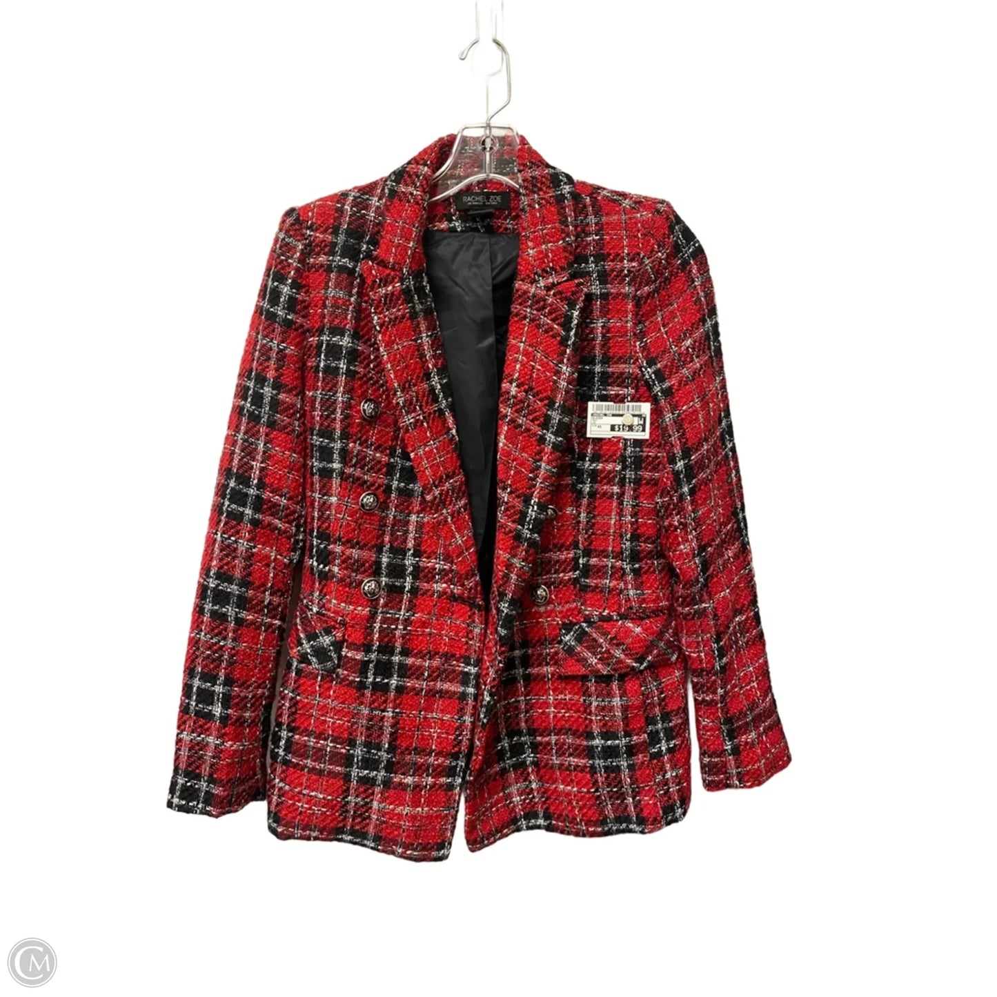 Blazer By Rachel Zoe In Red, Size: Xs