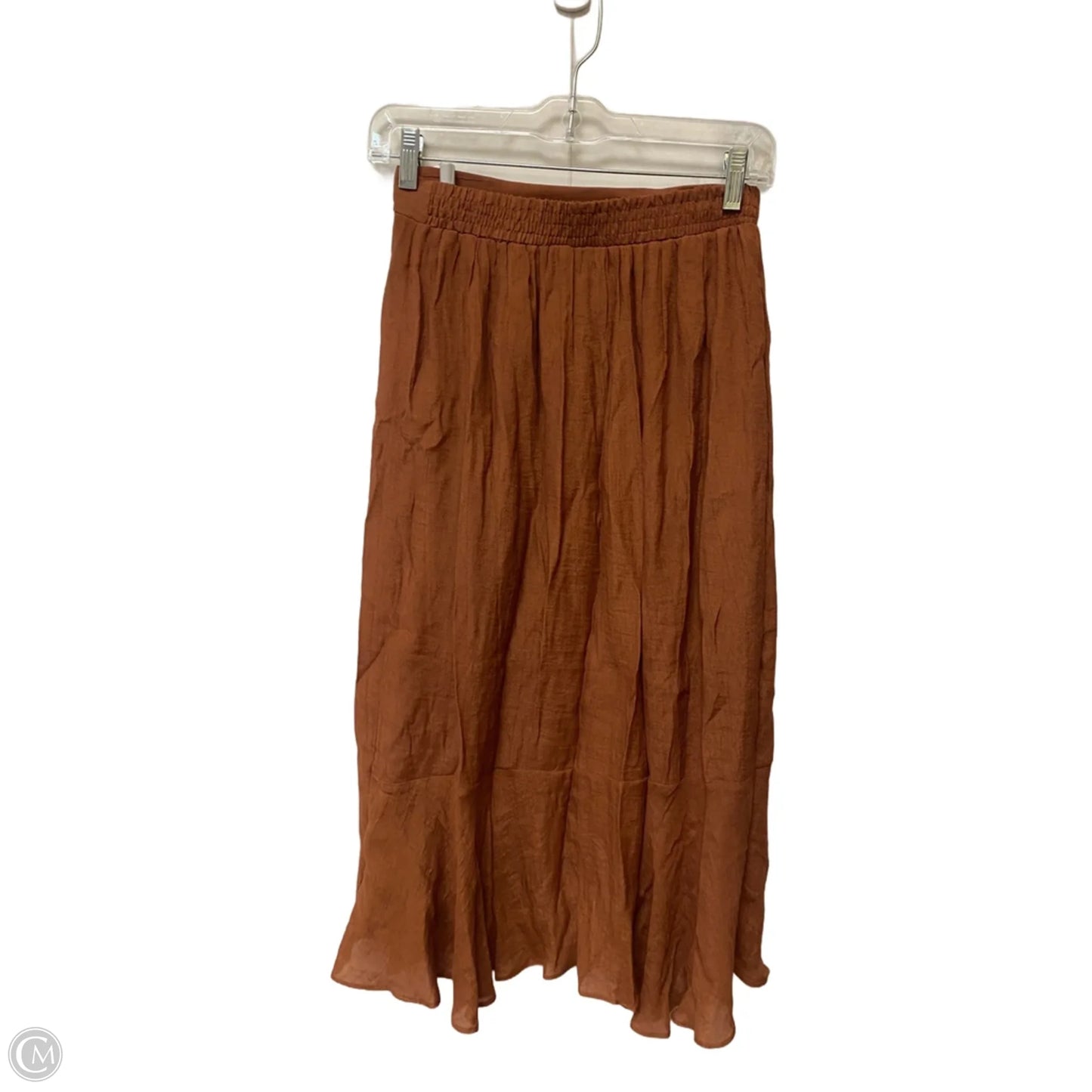 Skirt Maxi By Cme In Brown, Size: Xs