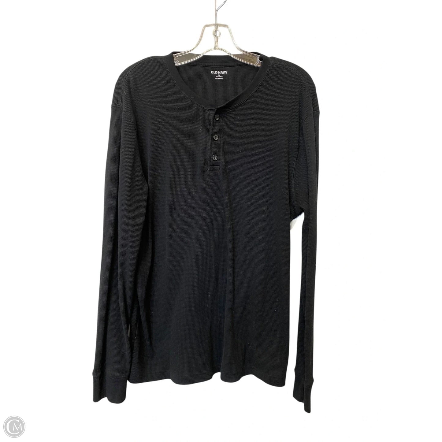 Top Long Sleeve Basic By Old Navy In Black, Size: Xl