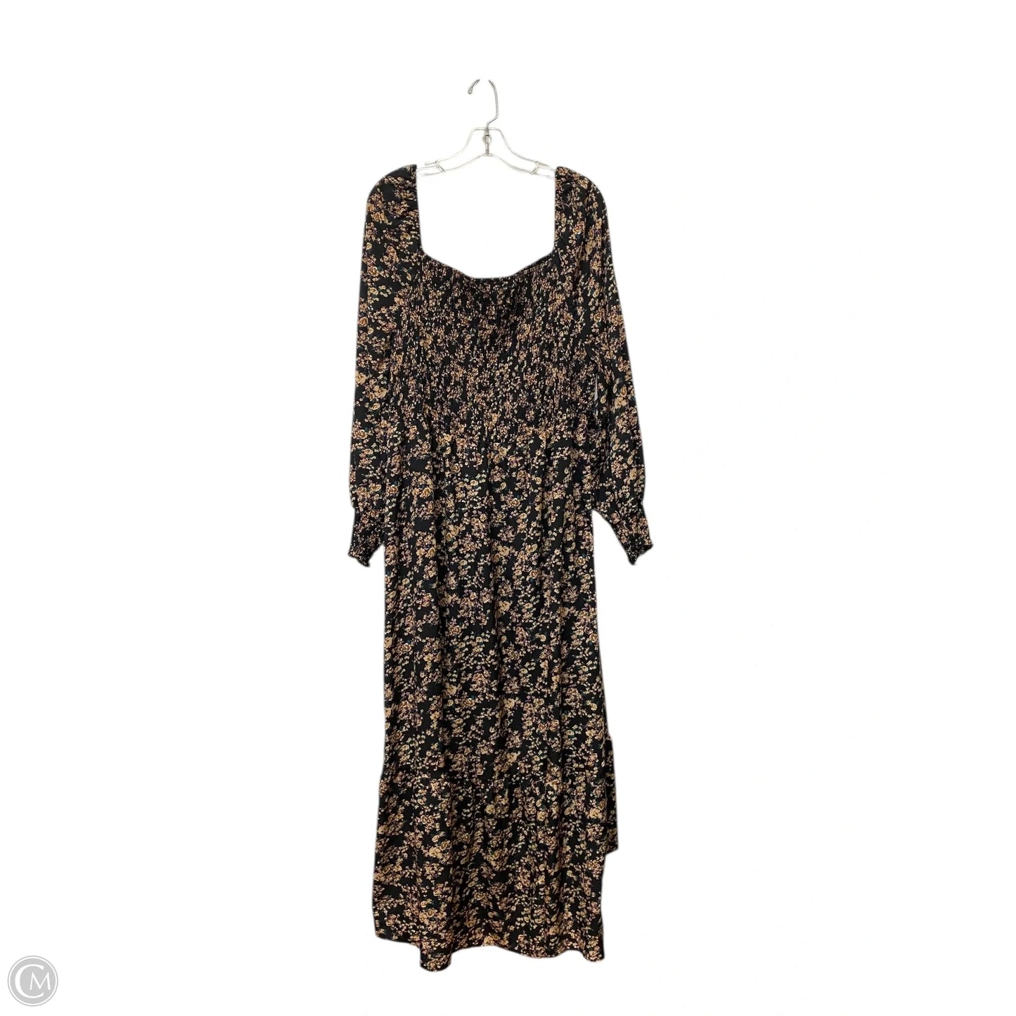 Dress Casual Maxi By Shein In Floral Print, Size: 5x