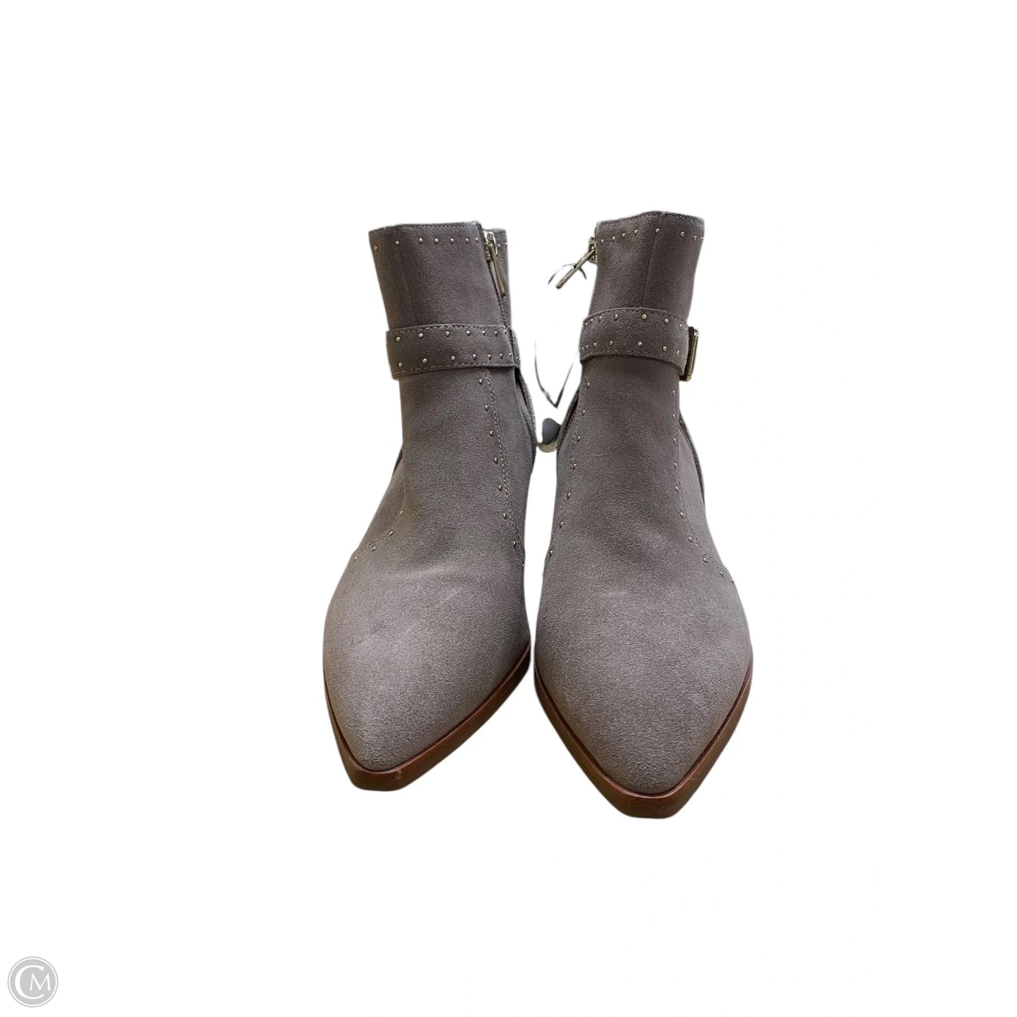Boots Ankle Heels By Antonio Melani In Taupe, Size: 7.5