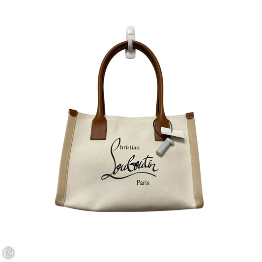 Handbag Luxury Designer By Christian Louboutin, Size: Medium
