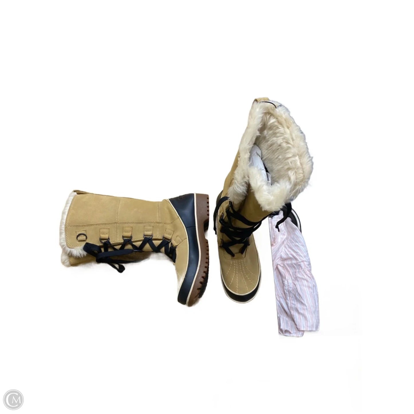 Boots Snow By Sorel In Taupe, Size: 8