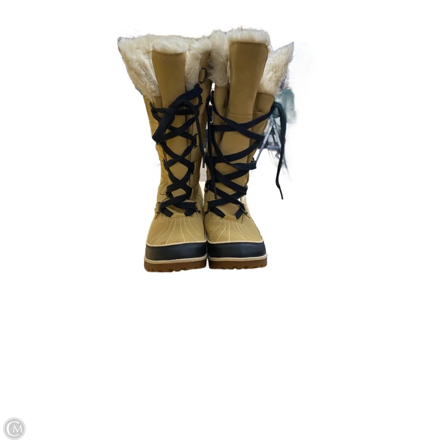 Boots Snow By Sorel In Taupe, Size: 8