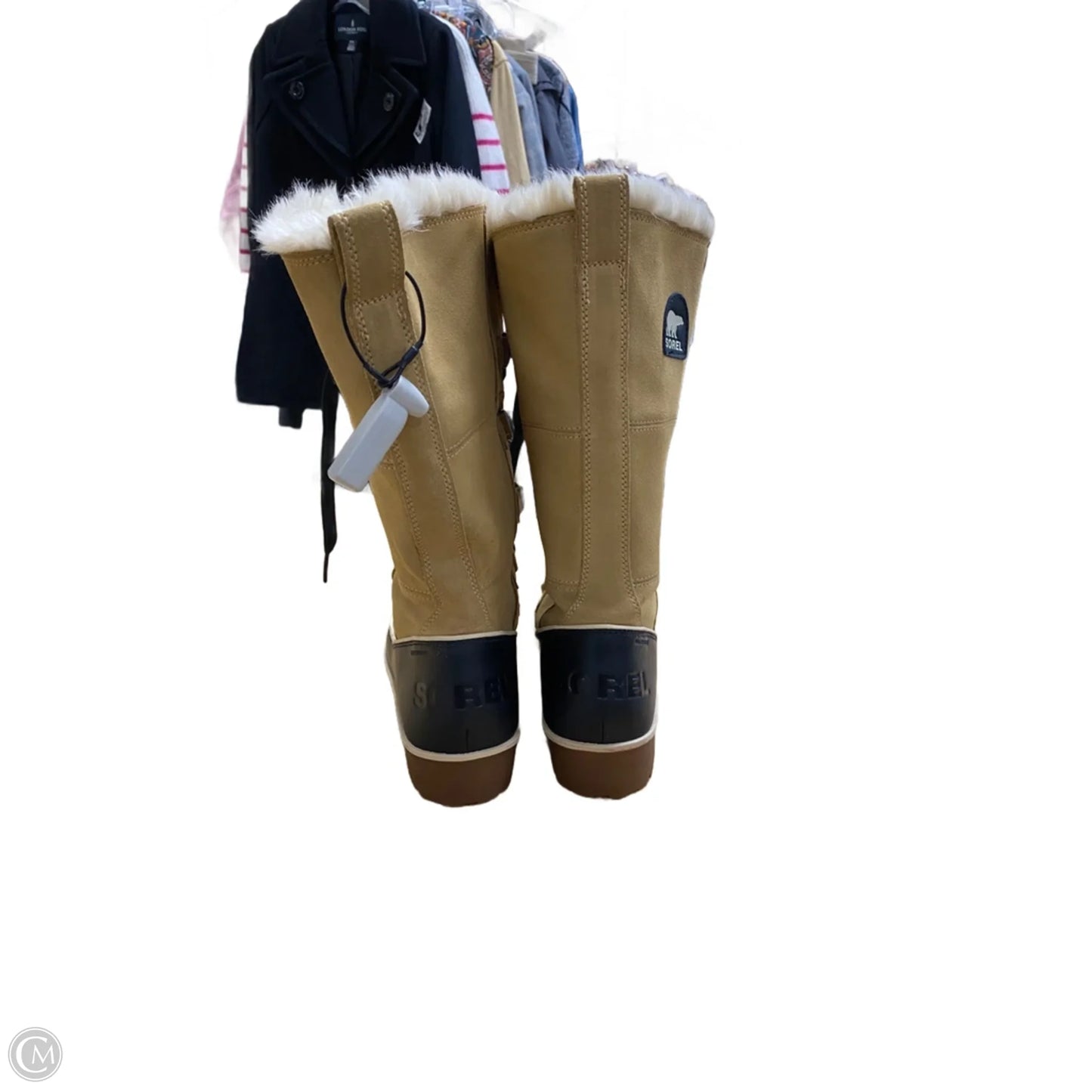 Boots Snow By Sorel In Taupe, Size: 8