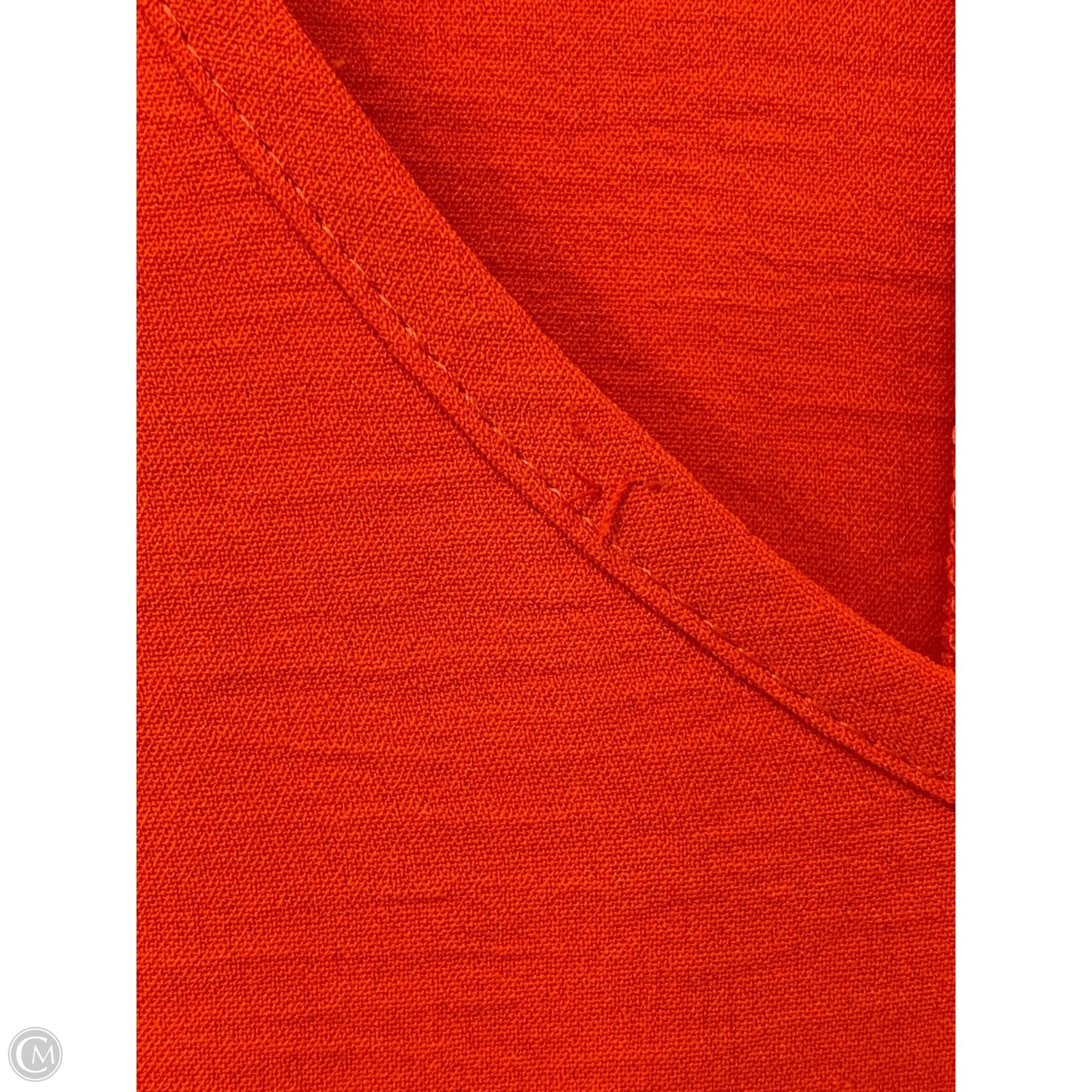 Top Short Sleeve By Fantastic Fawn In Orange, Size: M