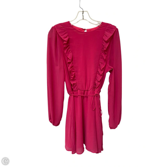 Dress Casual Midi By Jun & Ivy In Pink, Size: S