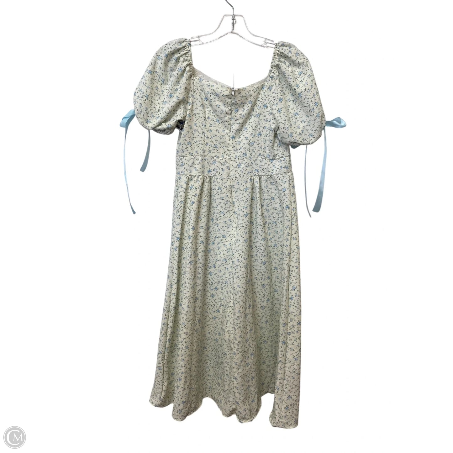 Dress Casual Midi By Cme In Floral Print, Size: L