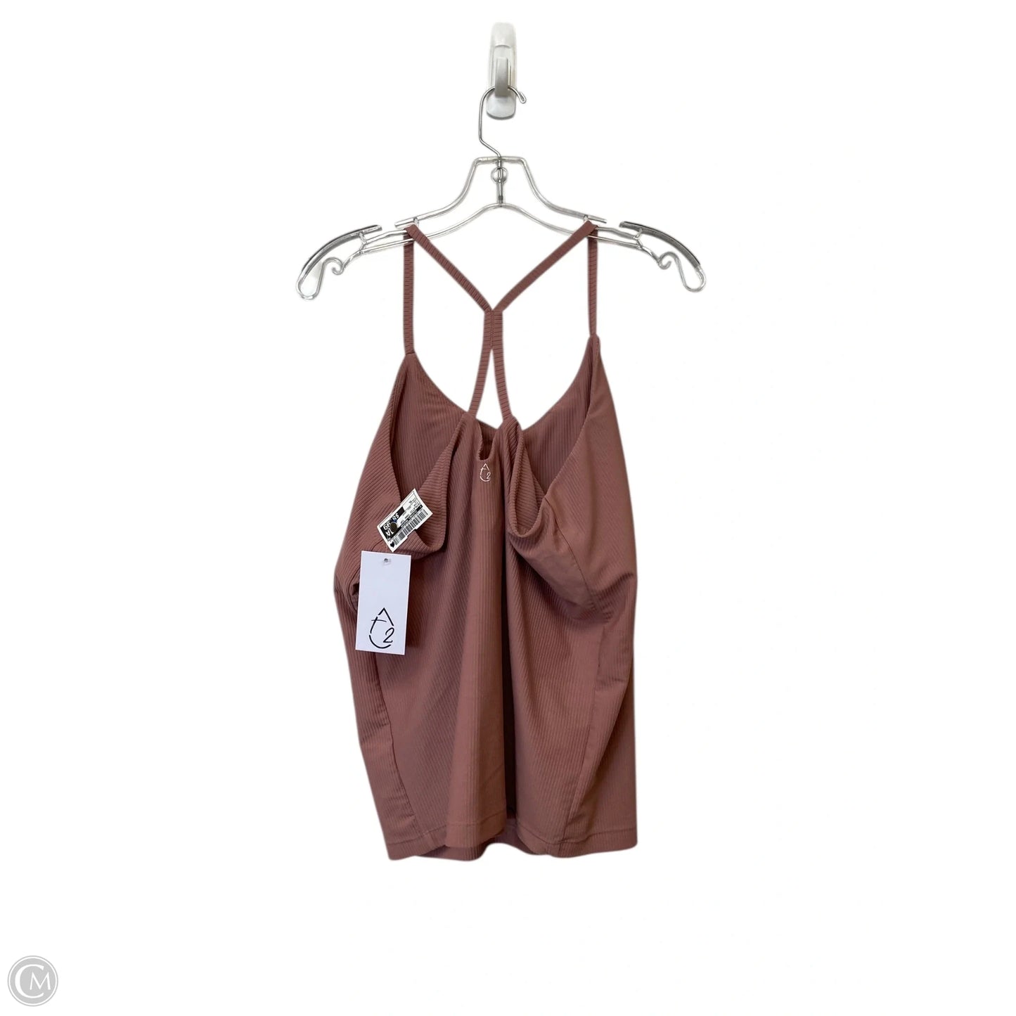Athletic Tank Top By Clothes Mentor In Pink, Size: Xl