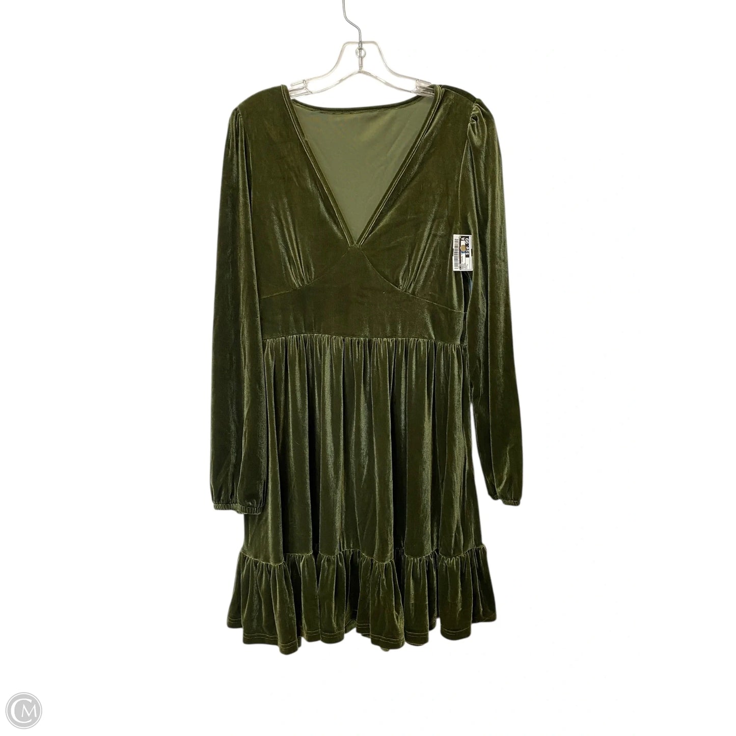 Dress Casual Midi By Cme In Green, Size: L