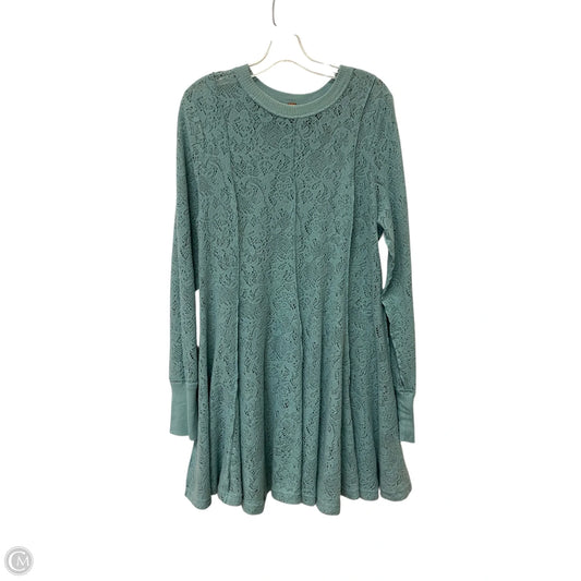Dress Casual Midi By Free People In Blue, Size: Xl